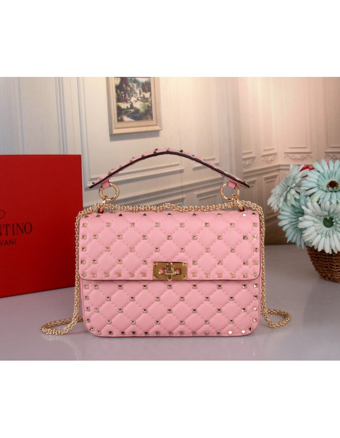 Borsa Media Rockstud Spike In Nappa VALENTINO
