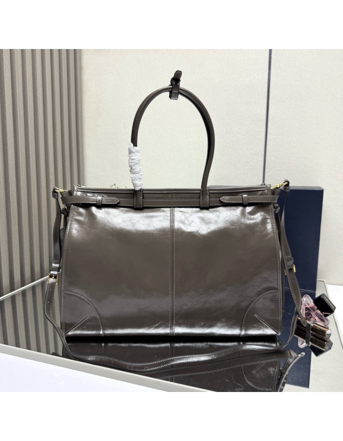 Borsa a mano Prada Bonnie extra large in pelle PRADA