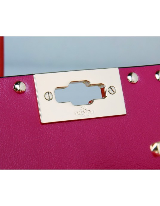Borsa Piccola Rockstud Spike In Suede VALENTINO