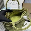 Borsa a mano Prada Bonnie mini in pelle scamosciata PRADA