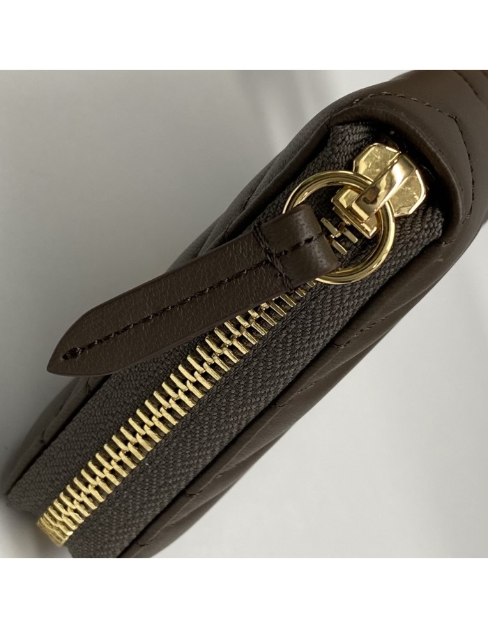 Portafoglio GG Marmont con cerniera GUCCI