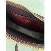 Mini Borsa Hobo Rockstud In Vitello Granato VALENTINO