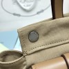 Borsa shopping Prada Route large in canvas e pelle PRADA