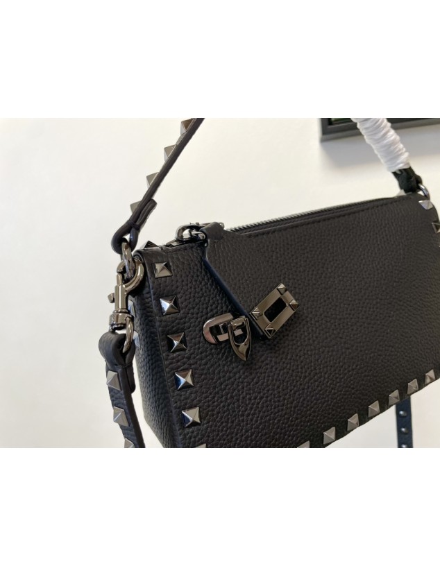 Borsa Piccola A Tracolla Rockstud In Vitello VALENTINO