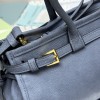 Borsa a mano Prada Bonnie medium in pelle nabuk PRADA