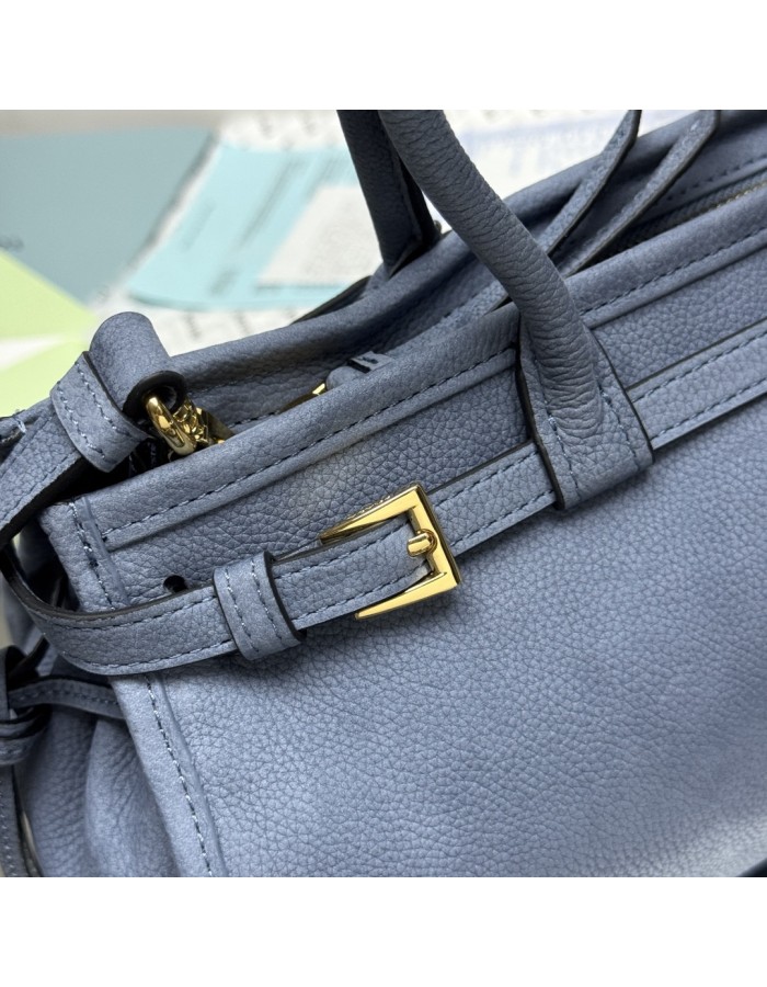 Borsa a mano Prada Bonnie medium in pelle nabuk PRADA