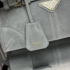 Borsa a mano Prada Bonnie mini in pelle scamosciata PRADA