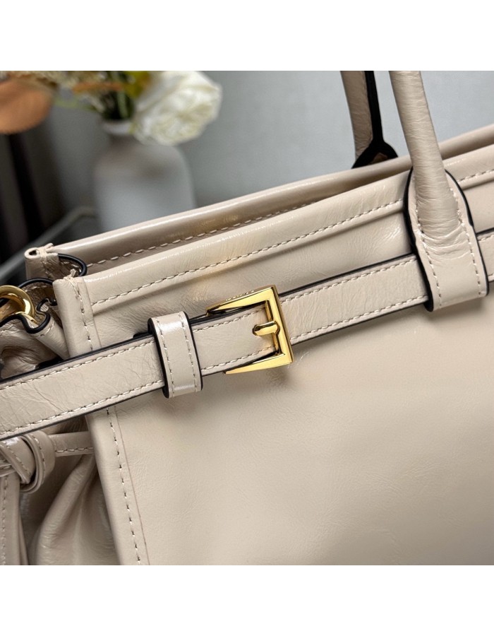 Borsa a mano Prada Bonnie large in pelle PRADA