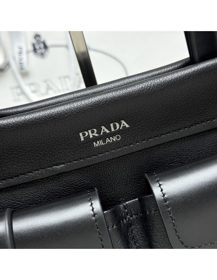 Borsa shopping Prada Route medium in pelle PRADA