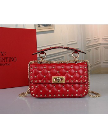 Borsa Piccola Rockstud Spike In Capretto VALENTINO