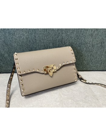 Borsa Piccola A Tracolla Rockstud In Vitello VALENTINO