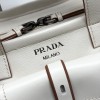 Borsa shopping Prada Route medium in pelle PRADA
