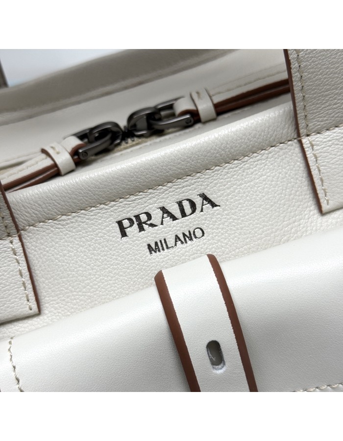 Borsa shopping Prada Route medium in pelle PRADA