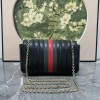 Borsa a spalla piccola Jetset GG Marmont GUCCI