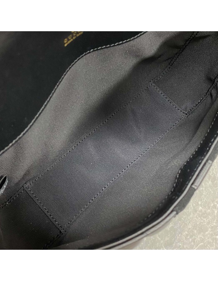 Borsa a spalla piccola Jetset GG Marmont GUCCI