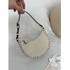 Mini Borsa Hobo Rockstud In Vitello Granato VALENTINO