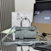 Borsa a mano Prada Bonnie mini in pelle scamosciata PRADA