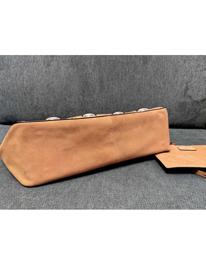 Borsa Shopping Media Nellcôte In Suede VALENTINO