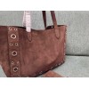 Borsa Shopping Media Nellcôte In Suede VALENTINO