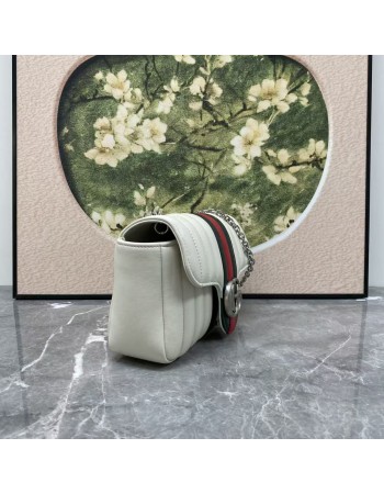 Borsa a spalla piccola Jetset GG Marmont GUCCI