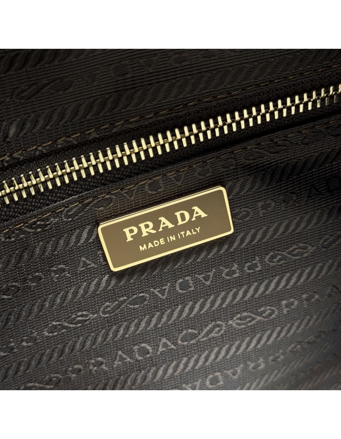 Borsa Prada Explore large in pelle scamosciata PRADA
