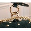 Borsa Piccola Rockstud Spike In Suede VALENTINO