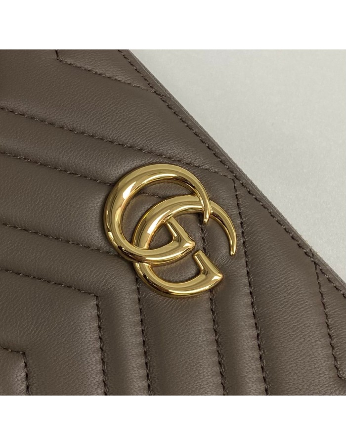 Portafoglio GG Marmont con cerniera GUCCI