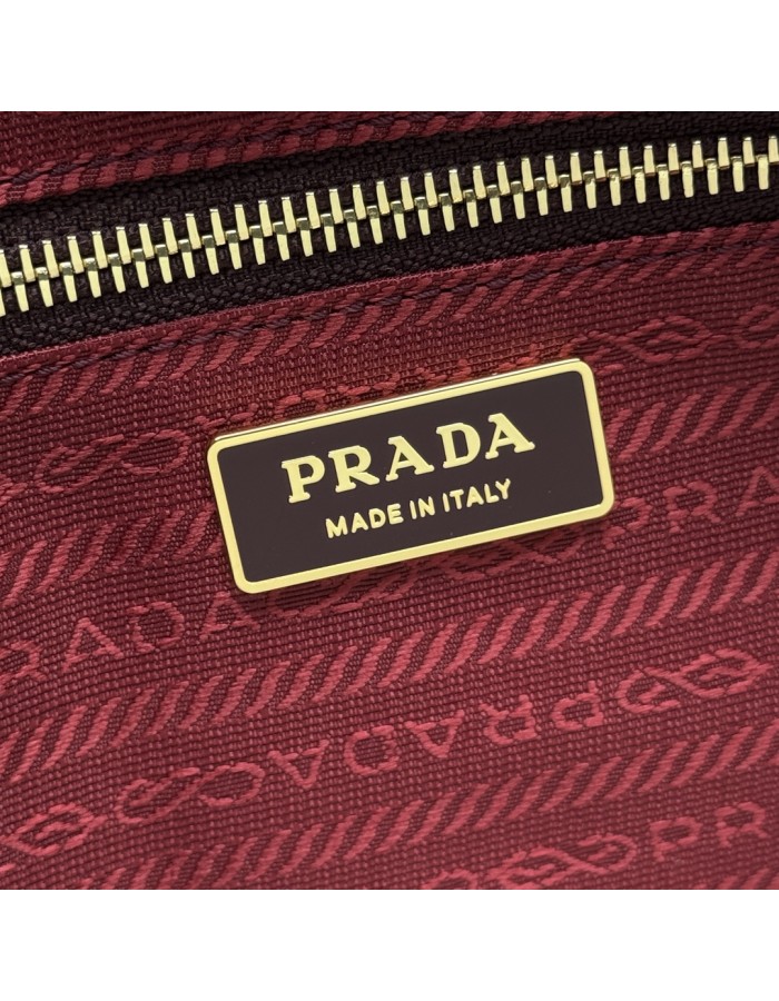 Borsa a mano Prada Bonnie large in pelle PRADA