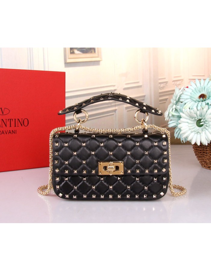 Borsa Piccola Rockstud Spike In Nappa VALENTINO