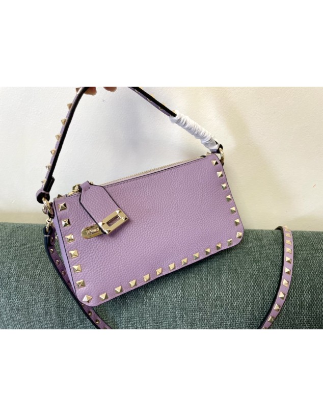 Borsa Piccola A Tracolla Rockstud In Vitello VALENTINO