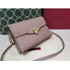 Borsa Piccola A Tracolla Rockstud In Vitello Granato VALENTINO