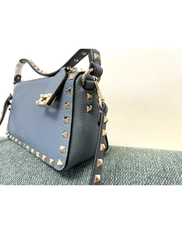 Borsa Piccola A Tracolla Rockstud In Vitello VALENTINO