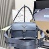 Borsa Prada Explore medium in nappa con pattina PRADA