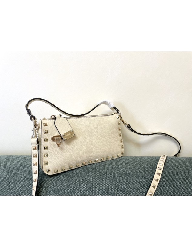 Borsa Piccola A Tracolla Rockstud In Vitello VALENTINO
