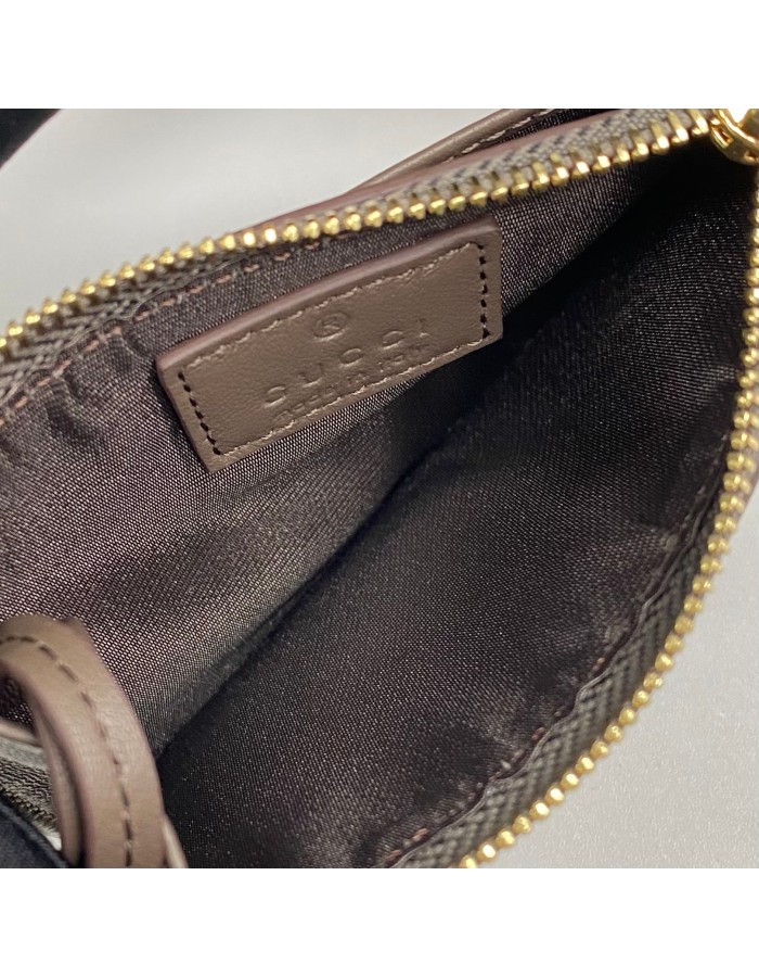 Portachiavi GG Marmont con cerniera GUCCI