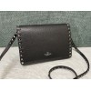 Borsa Piccola A Tracolla Rockstud In Vitello Granato VALENTINO