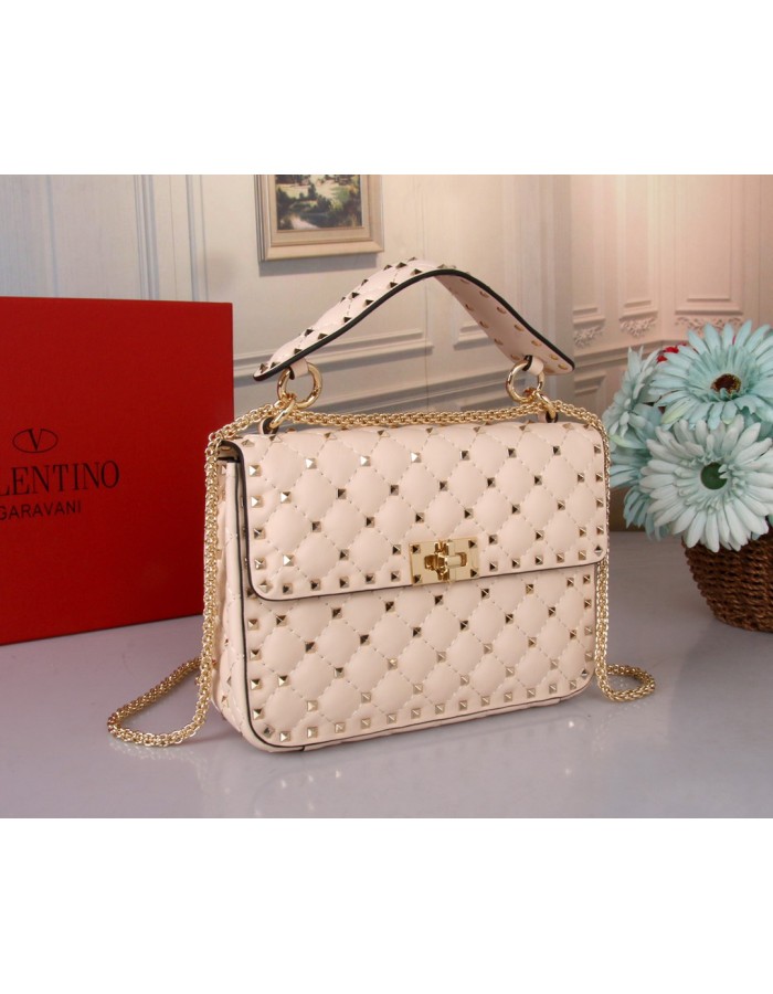 Borsa Media Rockstud Spike In Nappa VALENTINO
