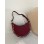 Mini Borsa Hobo Rockstud In Vitello Granato VALENTINO