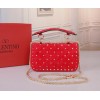 Borsa Piccola Rockstud Spike In Suede VALENTINO