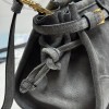 Borsa a mano Prada Bonnie medium in pelle scamosciata PRADA
