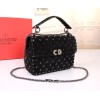 Borsa Media Rockstud Spike In Suede VALENTINO
