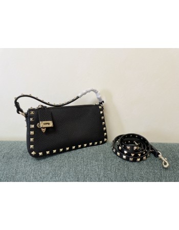 Borsa Piccola A Tracolla Rockstud In Vitello VALENTINO