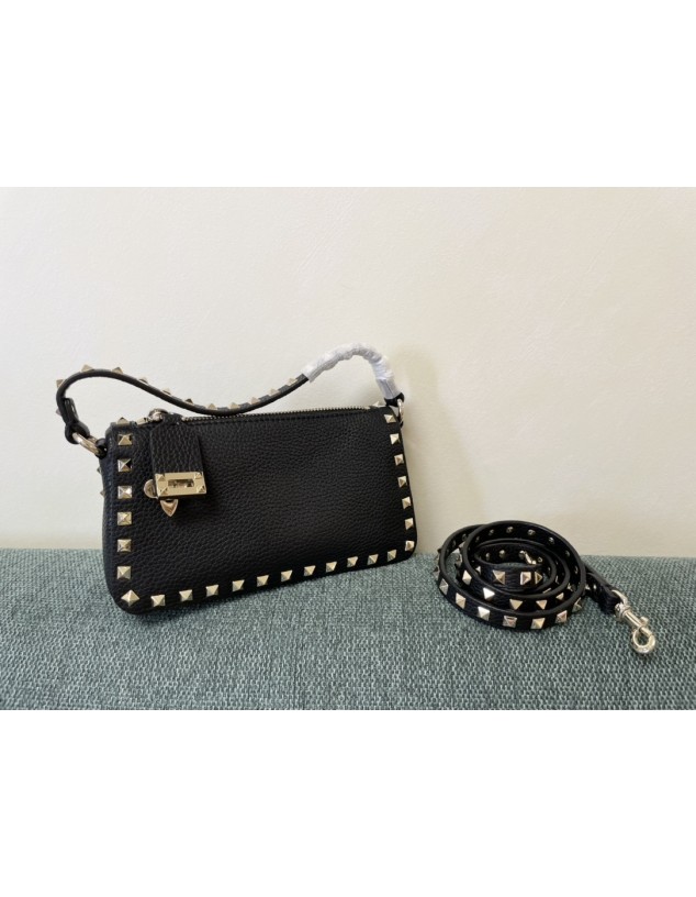 Borsa Piccola A Tracolla Rockstud In Vitello VALENTINO