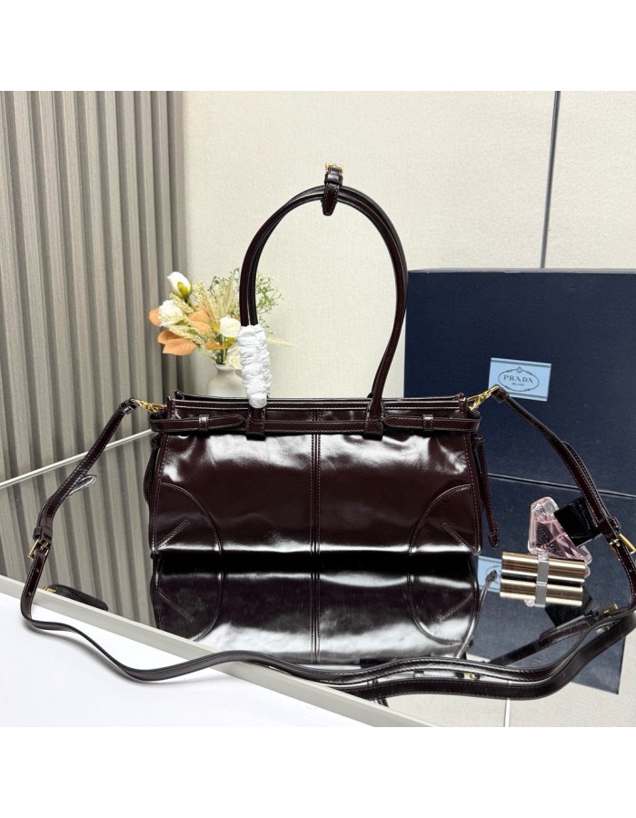 Borsa a mano Prada Bonnie medium in pelle PRADA