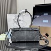 Borsa a mano Prada Bonnie medium in pelle scamosciata PRADA