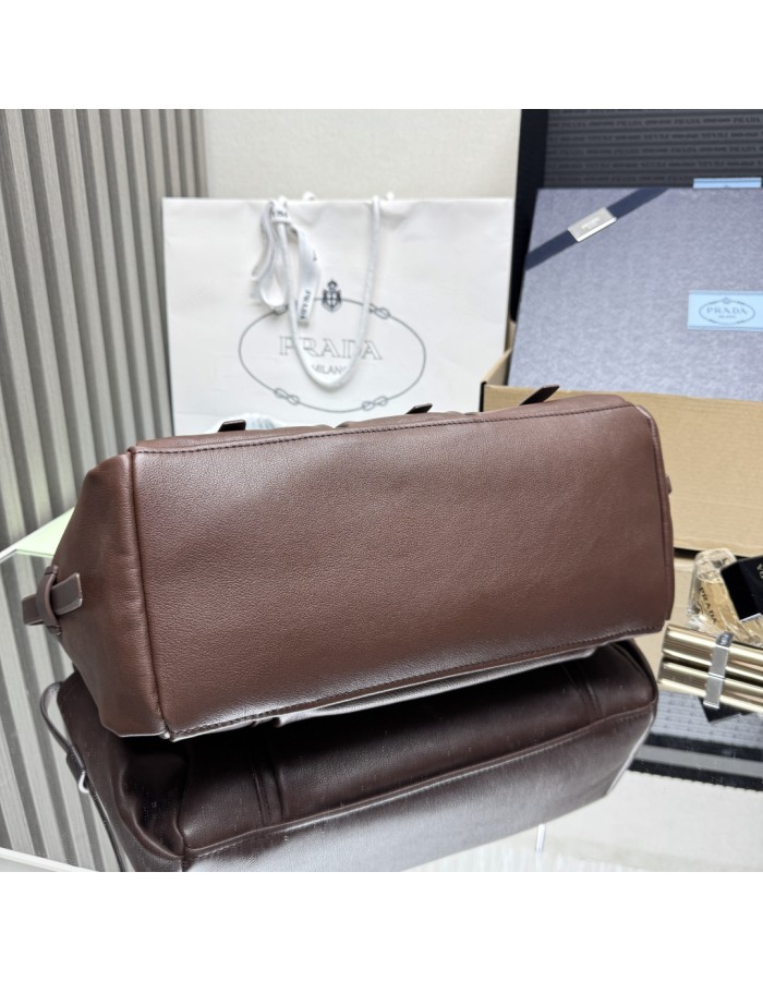 Borsa shopping Prada Route large in pelle PRADA