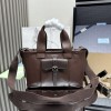 Borsa shopping Prada Route medium in pelle PRADA
