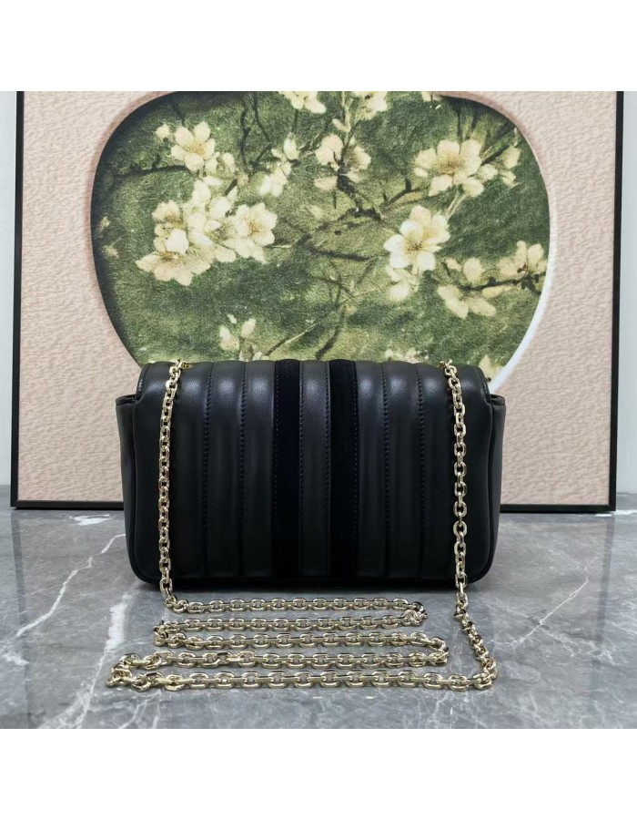 Borsa a spalla piccola Jetset GG Marmont GUCCI
