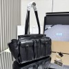 Borsa shopping Prada Route large in pelle PRADA