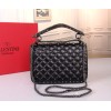 Borsa Media Rockstud Spike In Capretto VALENTINO